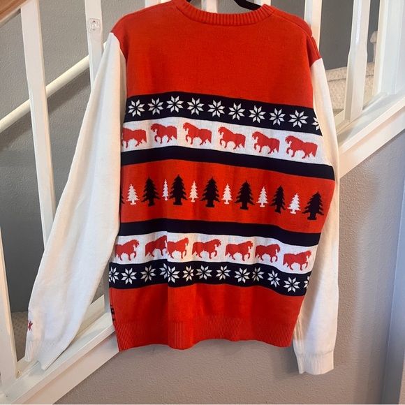 NFL Team Apparel Denver Broncos Christmas Sweater XL Men/Woman - Picture 4 of 7
